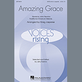 Download or print Greg Jasperse Amazing Grace Sheet Music Printable PDF 5-page score for Jazz / arranged SATB Choir SKU: 283979
