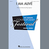 Download or print Greg Jasperse I Am Alive Sheet Music Printable PDF 15-page score for Concert / arranged SATB SKU: 253618