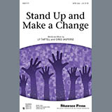 Download or print Greg Jasperse Stand Up And Make A Change Sheet Music Printable PDF 15-page score for Pop / arranged SATB SKU: 77910
