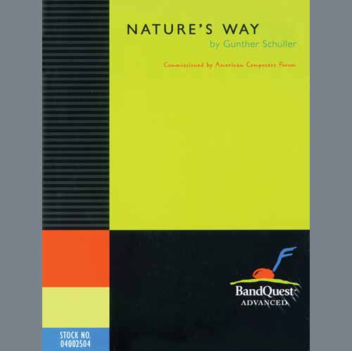 Gunther Schuller Nature's Way - Baritone B.C. profile picture