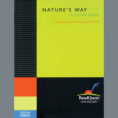Gunther Schuller Nature's Way - Bb Tenor Saxophone 1 profile picture