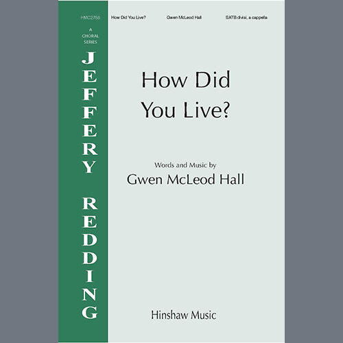 Gwen MacLeod Hall How Did You Live? profile picture