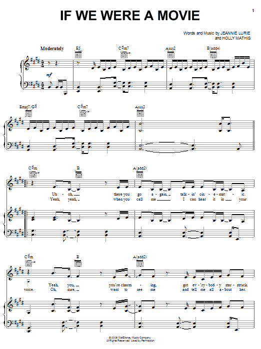 Learn to play Hannah Montana If We Were A Movie sheet music for Piano Duet in minutes. Hannah Montana If We Were A Movie sheet music preview music notes and score for Piano Duet including 6 page(s)