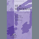 Download or print Harold Ross He Is Wonderful Sheet Music Printable PDF 9-page score for Contemporary / arranged SATB Choir SKU: 285971
