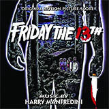 Download or print Harry Manfredini Friday The 13th Theme Sheet Music Printable PDF 5-page score for Film and TV / arranged Piano, Vocal & Guitar (Right-Hand Melody) SKU: 85050