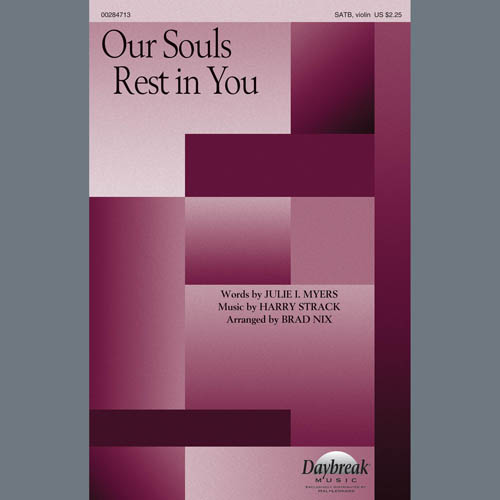 Harry Strack Our Souls Rest In You (arr. Brad Nix) profile picture