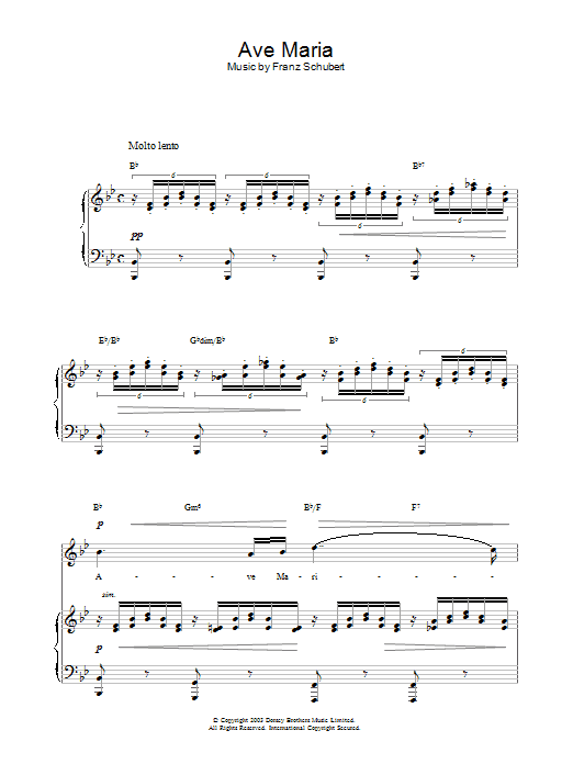 Learn to play Hayley Westenra Ave Maria sheet music for Piano & Vocal in minutes. Hayley Westenra Ave Maria sheet music preview music notes and score for Piano & Vocal including 5 page(s)