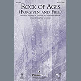 Download or print Heather Sorenson Rock Of Ages (Forgiven And Free) Sheet Music Printable PDF 4-page score for Concert / arranged SATB SKU: 96399