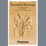 Download or print Brad Nix Bountiful Blessings Sheet Music Printable PDF 5-page score for Concert / arranged SATB SKU: 96824