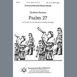 Download or print Herbert Fromm Psalm 27 Sheet Music Printable PDF 8-page score for Classical / arranged SATB Choir SKU: 451685