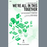 Download or print High School Musical Cast We're All In This Together (from High School Musical) (arr. Roger Emerson) Sheet Music Printable PDF 14-page score for Disney / arranged SAB Choir SKU: 1641501
