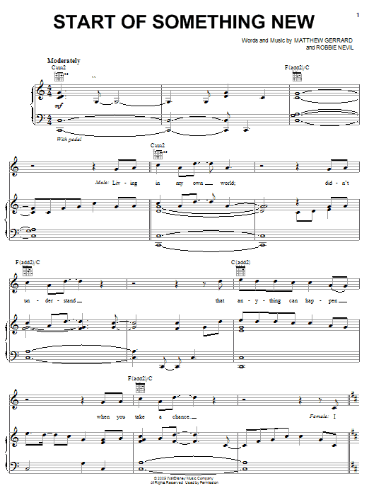 Learn to play High School Musical Start Of Something New sheet music for Piano Duet in minutes. High School Musical Start Of Something New sheet music preview music notes and score for Piano Duet including 8 page(s)