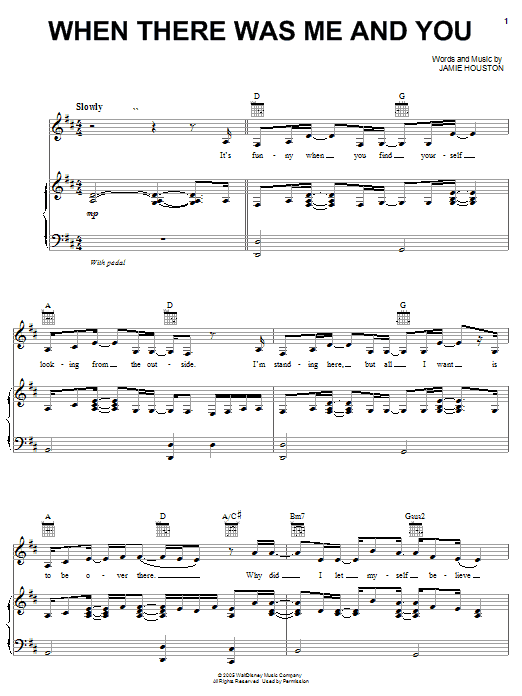 Learn to play High School Musical When There Was Me And You sheet music for Piano Duet in minutes. High School Musical When There Was Me And You sheet music preview music notes and score for Piano Duet including 10 page(s)