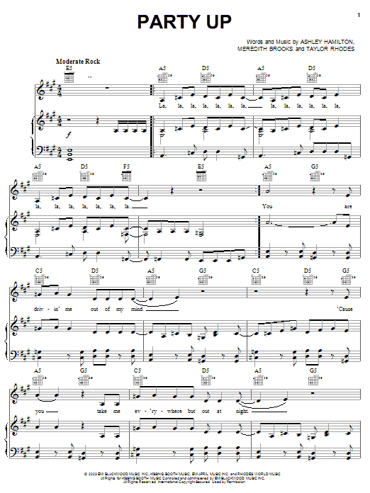 Learn to play Hilary Duff Party Up sheet music for Piano, Vocal & Guitar (Right-Hand Melody) in minutes. Hilary Duff Party Up sheet music preview music notes and score for Piano, Vocal & Guitar (Right-Hand Melody) including 7 page(s)