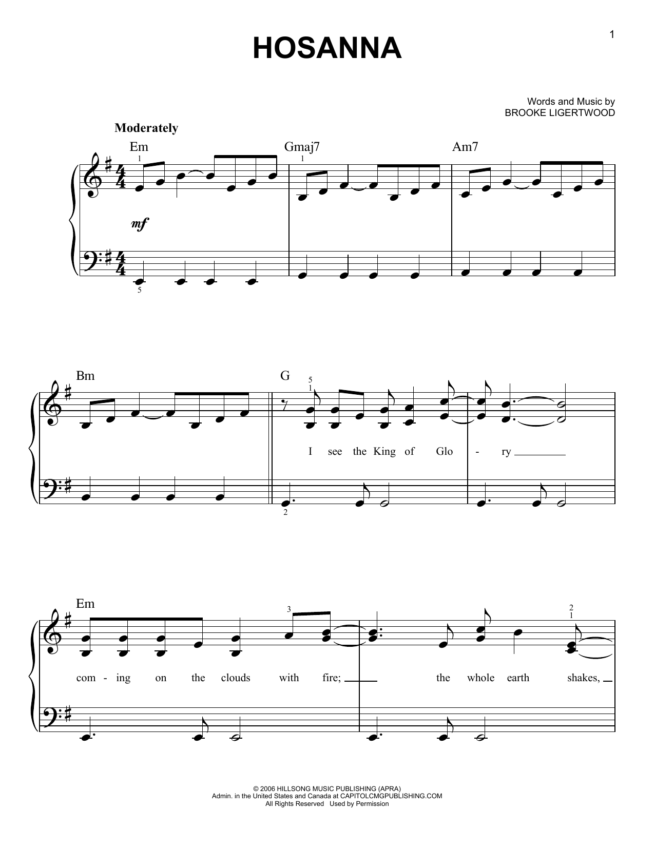 Learn to play Hillsong United Hosanna sheet music for Lyrics & Chords in minutes. Hillsong United Hosanna sheet music notes and chords