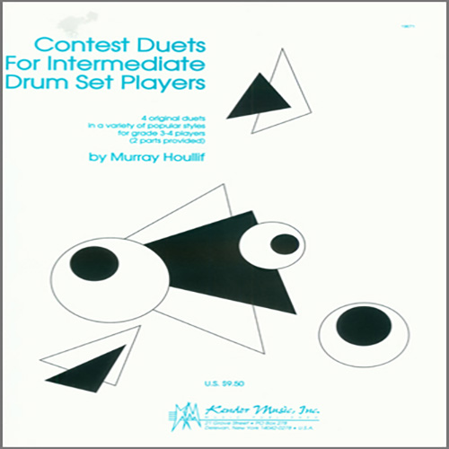 Download or print Houllif Contest Duets For Intermediate Drum Set Players Sheet Music Printable PDF 8-page score for Classical / arranged Percussion Ensemble SKU: 124850.