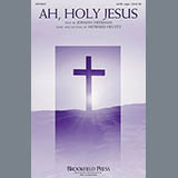Download or print Howard Helvey Ah, Holy Jesus Sheet Music Printable PDF 10-page score for Hymn / arranged SATB SKU: 156858