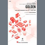 Download or print Huntr/x (Ejae, Audrey Nuna and Rei Ami) Golden (from KPop Demon Hunters) (arr. Roger Emerson) Sheet Music Printable PDF 15-page score for Film/TV / arranged SSA Choir SKU: 1812466