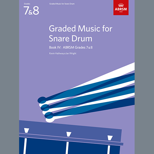 Ian Wright and Kevin Hathaway Study No.8 from Graded Music for Snare Drum, Book IV profile picture