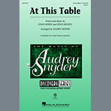 Download or print Idina Menzel At This Table (arr. Audrey Snyder) Sheet Music Printable PDF 10-page score for Ballad / arranged SSA Choir SKU: 510678