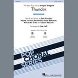 Download or print Mac Huff Thunder Sheet Music Printable PDF 10-page score for Rock / arranged TBB SKU: 250337