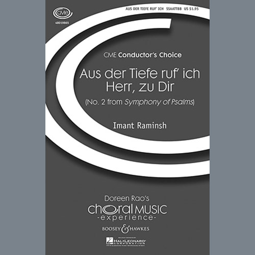 Imant Raminsh Aus Der Tiefe Ruf' Ich, Herr, Zu Dir pictures Imant Raminsh Aus Der Tiefe Ruf' Ich, Herr, Zu Dir pictures