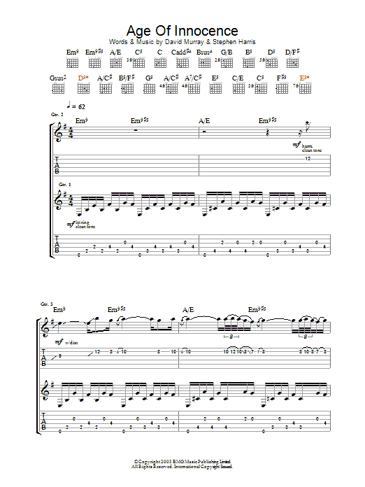 Learn to play Iron Maiden Age Of Innocence sheet music for Guitar Tab in minutes. Iron Maiden Age Of Innocence sheet music preview music notes and score for Guitar Tab including 13 page(s)
