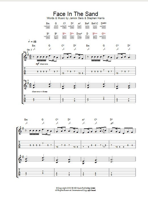Learn to play Iron Maiden Face In The Sand sheet music for Guitar Tab in minutes. Iron Maiden Face In The Sand sheet music preview music notes and score for Guitar Tab including 14 page(s)