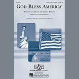 Download or print Irving Berlin God Bless America (arr. Mark Brymer) Sheet Music Printable PDF 4-page score for Patriotic / arranged TTBB Choir SKU: 524785