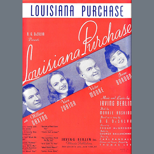 Irving Berlin What Chance Have I With Love? (from Louisiana Purchase) profile picture