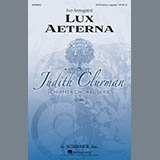 Download or print Ivo Antognini Lux Aeterna Sheet Music Printable PDF 6-page score for Classical / arranged SATB SKU: 154404