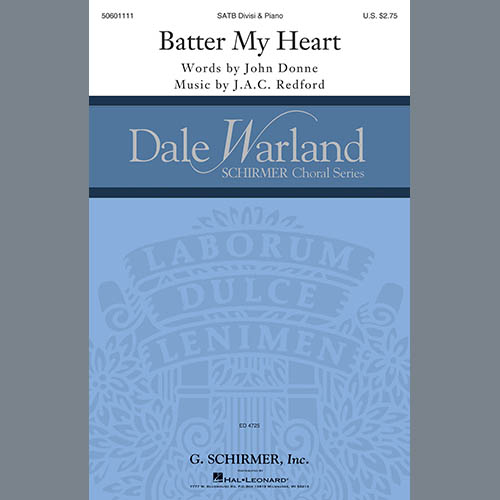 J.A.C Redford & John Donne Batter My Heart profile picture