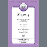 Download or print Jack Hayford Majesty (arr. Mark Thallander and Bruce Wilkin) Sheet Music Printable PDF 7-page score for Concert / arranged SATB Choir SKU: 1728228