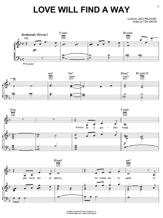 Learn to play Liz Callaway and Gene Miller Love Will Find A Way (from The Lion King II: Simba's Pride) sheet music for Piano, Vocal & Guitar (Right-Hand Melody) in minutes. Liz Callaway and Gene Miller Love Will Find A Way (from The Lion King II: Simba's Pride) sheet music notes and chords