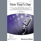 Download or print Jacob Narverud New Year's Day Sheet Music Printable PDF 22-page score for A Cappella / arranged SATB SKU: 179907