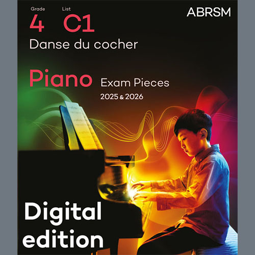 Jacques Ibert Danse du cocher (Grade 4, list C1, from the ABRSM Piano Syllabus 2025 & 2026) profile picture