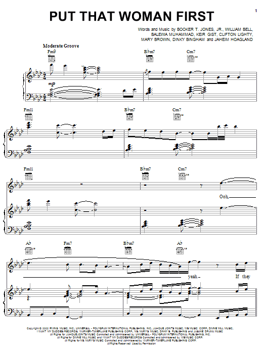 Learn to play Jaheim Put That Woman First sheet music for Piano, Vocal & Guitar (Right-Hand Melody) in minutes. Jaheim Put That Woman First sheet music notes and chords