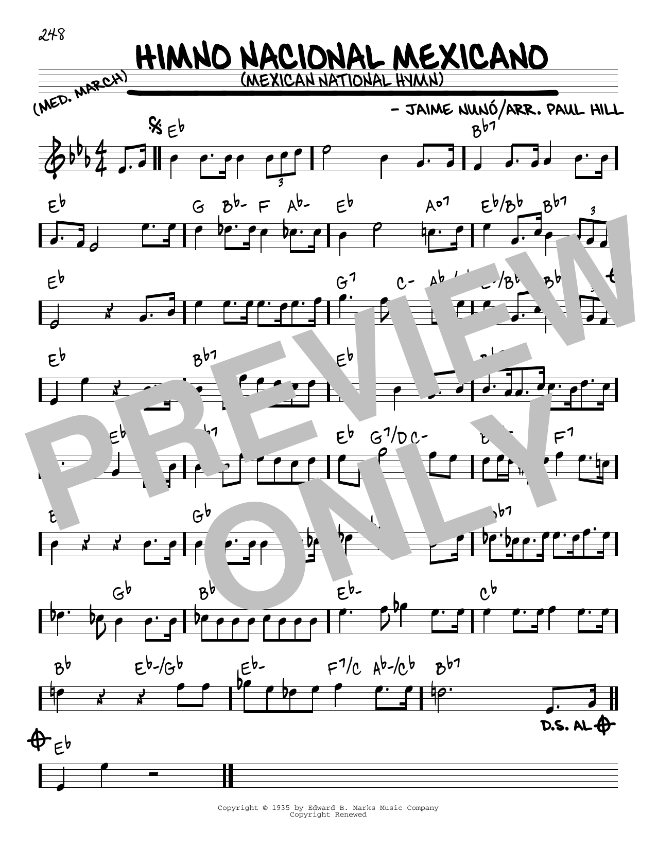 Learn to play Jaime Nuno Himno Nacional Mexicano (Mexican National Hymn) sheet music for Real Book – Melody & Chords in minutes. Jaime Nuno Himno Nacional Mexicano (Mexican National Hymn) sheet music preview music notes and score for Real Book – Melody & Chords including 1 page(s)
