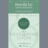 Download or print James DesJardins Hine Ma Tov Sheet Music Printable PDF 6-page score for Jewish / arranged 2-Part Choir SKU: 410521