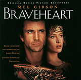 Download or print James Horner Braveheart - Main Title Sheet Music Printable PDF 2-page score for Film/TV / arranged Piano Solo SKU: 471161