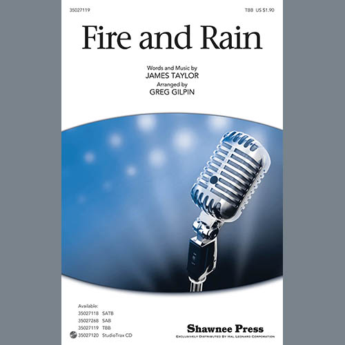 James Taylor Fire And Rain (arr. Greg Gilpin) profile picture