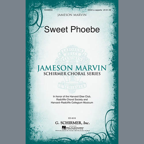 Traditional Folksong Sweet Phoebe (arr. Jameson Marvin) profile picture