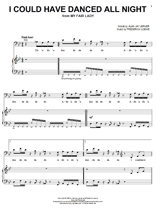 Learn to play Jamie Cullum I Could Have Danced All Night sheet music for Piano, Vocal & Guitar (Right-Hand Melody) in minutes. Jamie Cullum I Could Have Danced All Night sheet music notes and chords