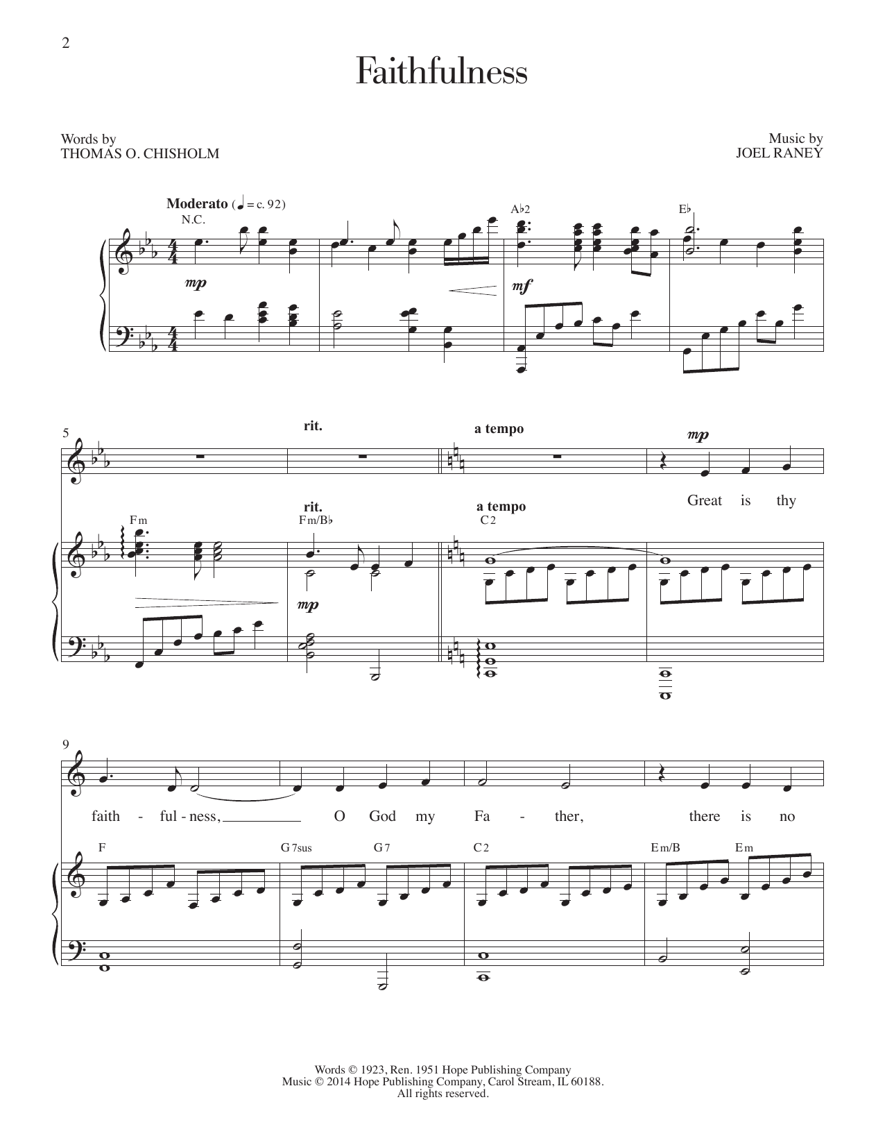 Jane Holstein The Essential Collection For The Church Soloist, Vol. Ii sheet music, chords, lyrics - Printable PDF for Piano & Vocal