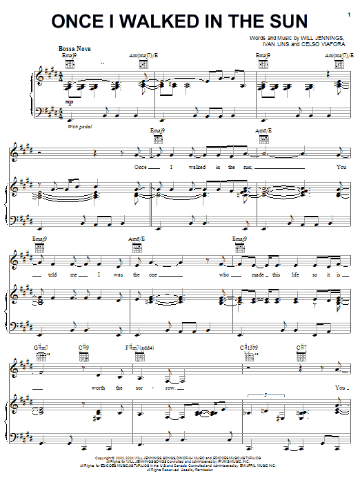 Learn to play Jane Monheit Once I Walked In The Sun sheet music for Piano, Vocal & Guitar (Right-Hand Melody) in minutes. Jane Monheit Once I Walked In The Sun sheet music preview music notes and score for Piano, Vocal & Guitar (Right-Hand Melody) including 7 page(s)