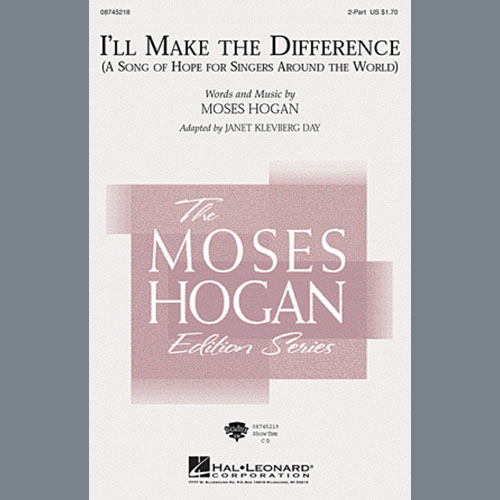Janet Klevberg Day I'll Make The Difference (A Song Of Hope For Singers Around The World) profile picture