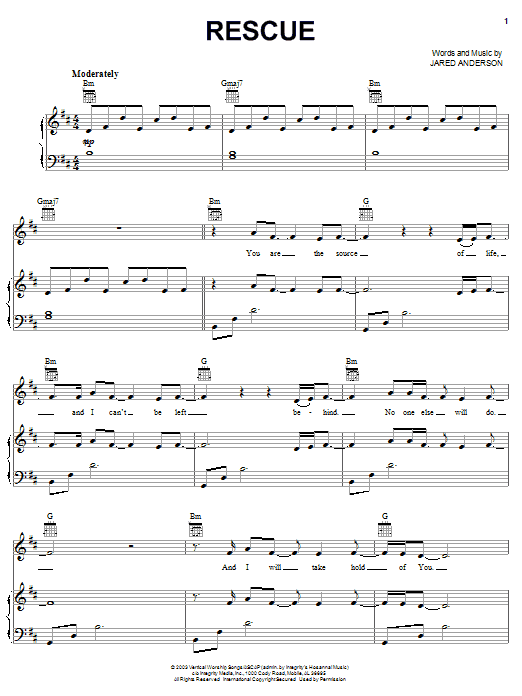 Learn to play Jared Anderson Rescue sheet music for Easy Guitar Tab in minutes. Jared Anderson Rescue sheet music notes and chords