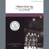 Download or print Jason Mraz I Won't Give Up (arr. Marshall Webb) Sheet Music Printable PDF 10-page score for Barbershop / arranged TTBB Choir SKU: 407070