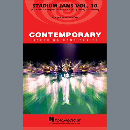 Download or print Jay Bocook Stadium Jams Vol. 10 - 1st Bb Trumpet Sheet Music Printable PDF 1-page score for Collection / arranged Marching Band SKU: 339209.