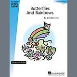 Download or print Jennifer Linn Butterflies And Rainbows Sheet Music Printable PDF 3-page score for Children / arranged Easy Piano SKU: 27527